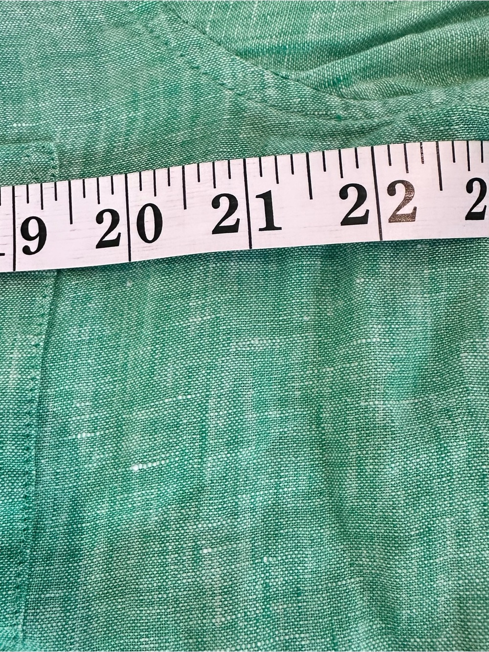 Lilly Pulitzer Sea View Linen Button Down Shirt Green Size Small - Picture 3 of 16